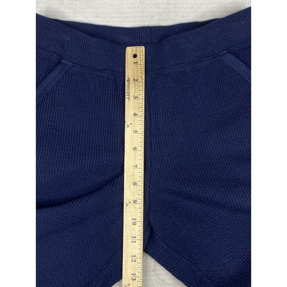 Coldwater Creek Pants Womens S Petite PS Blue Textured Heavy Pull On Crop NWT - Picture 8 of 11